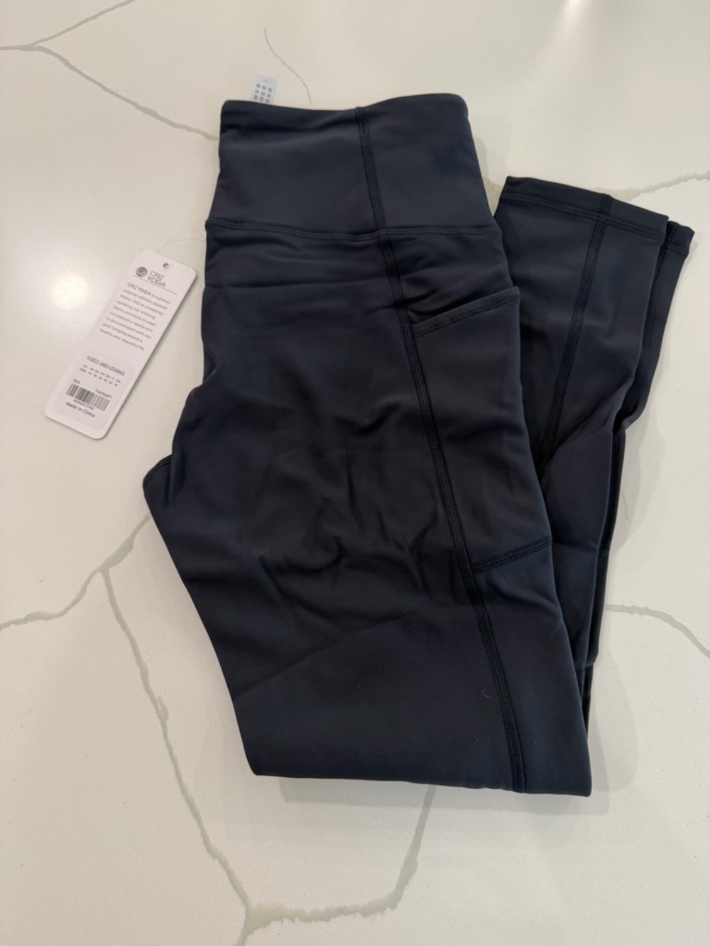 CRZ Women’s Navy 25” Thermal Leggings